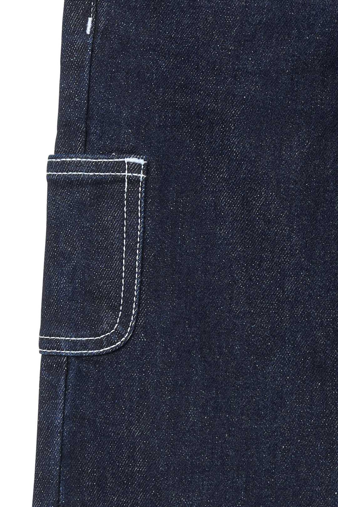 Denim Cargo Pants - Raw Denim