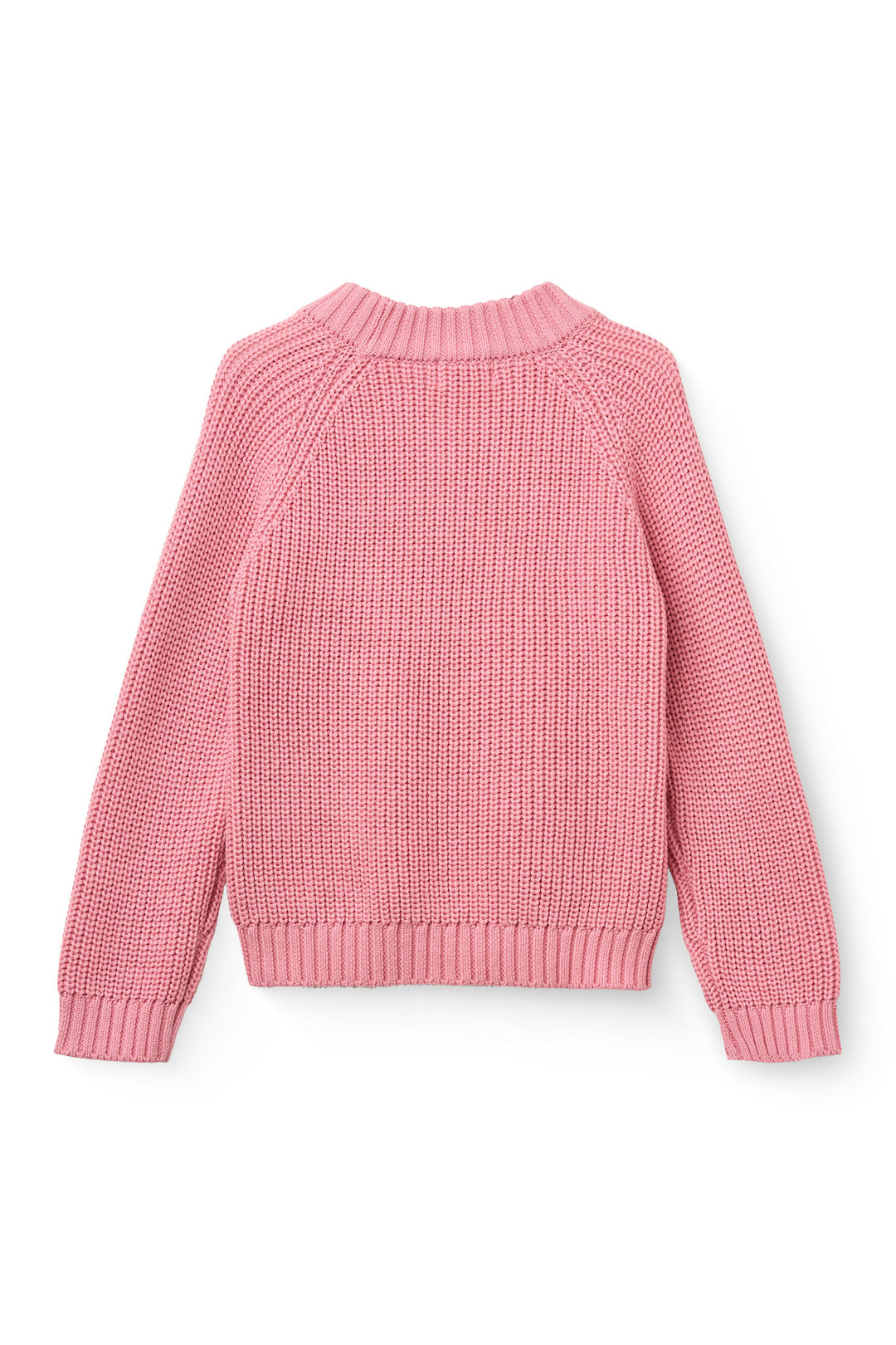 Knitted Classic Rib Sweater - Blossom Pink