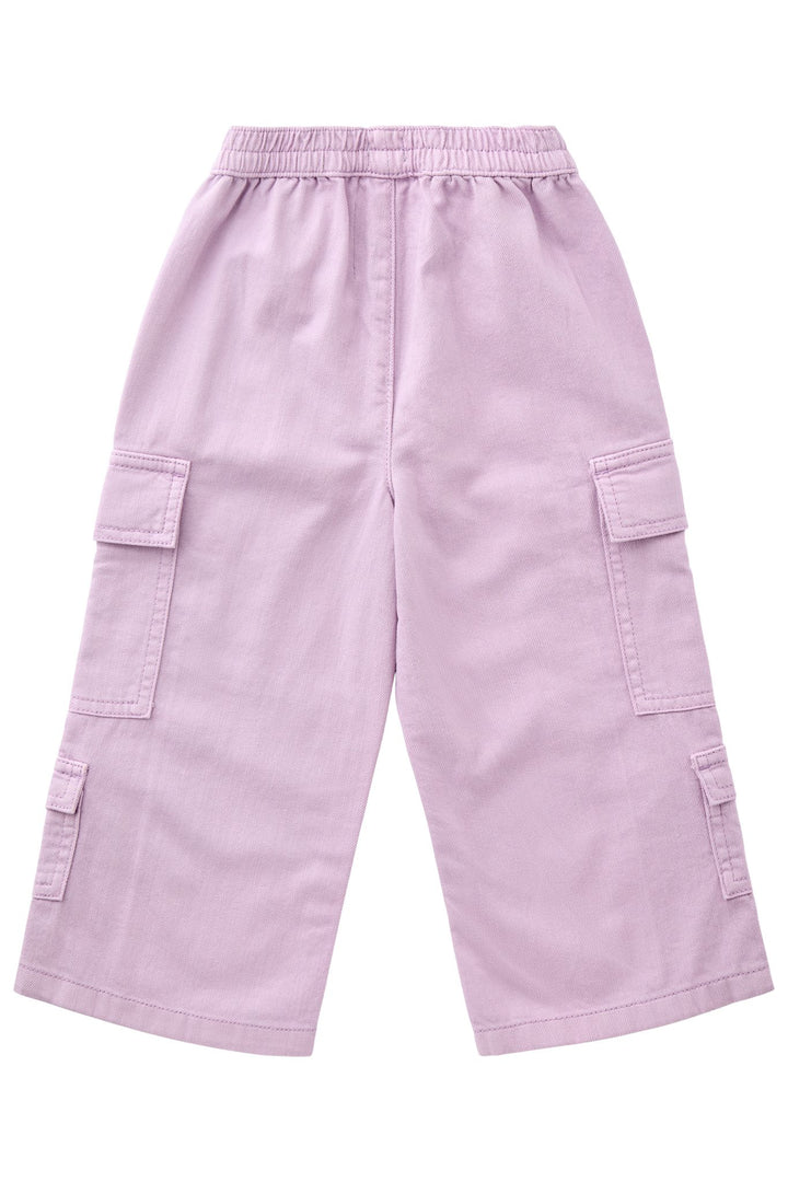 ORGANIC CARGO TWILL PANTS UNISEX - LAVENDER