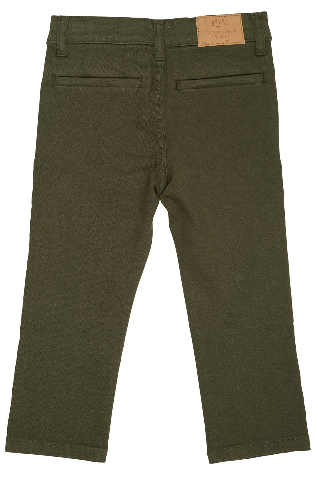 TWILL CHINOS SLIM - WITH STRETCH - DK GREEN