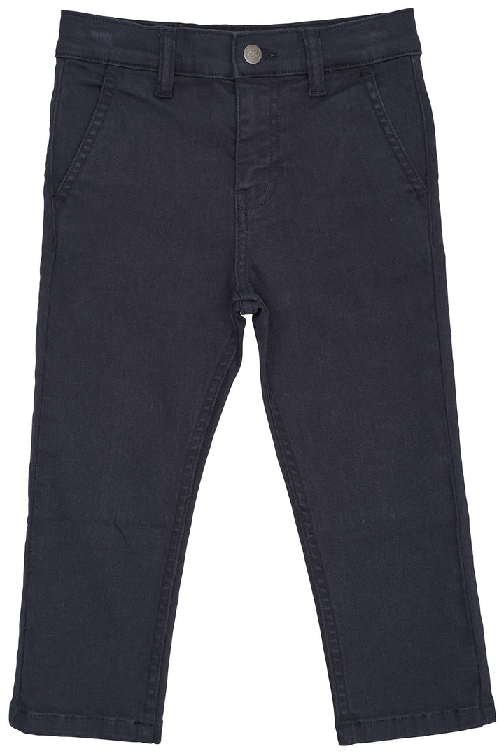 TWILL CHINOS SLIM - WITH STRETCH - NAVY