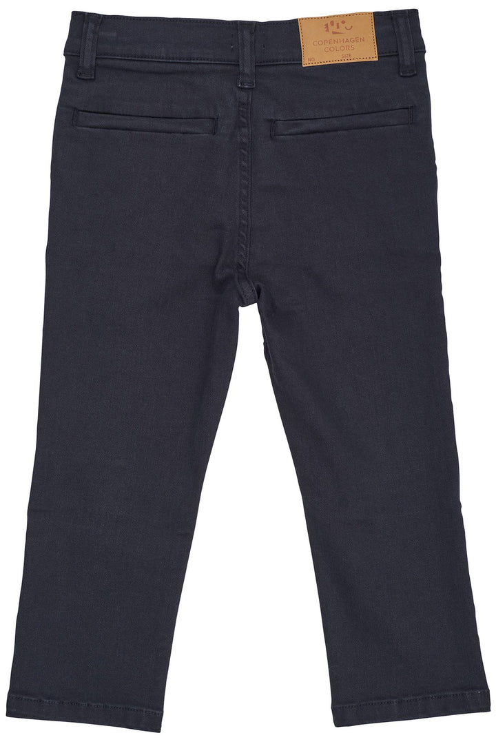 TWILL CHINOS SLIM - WITH STRETCH - NAVY