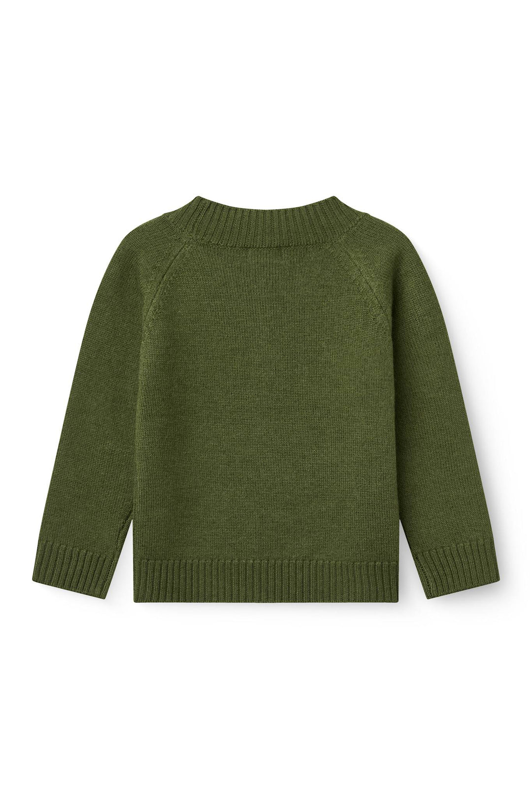 Pull Over w. Turtle Neck - Dk. Green