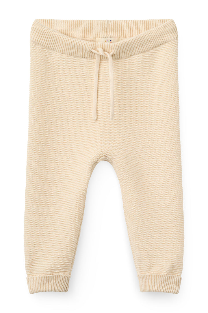 Cotton Knitted baby pants - CREAM