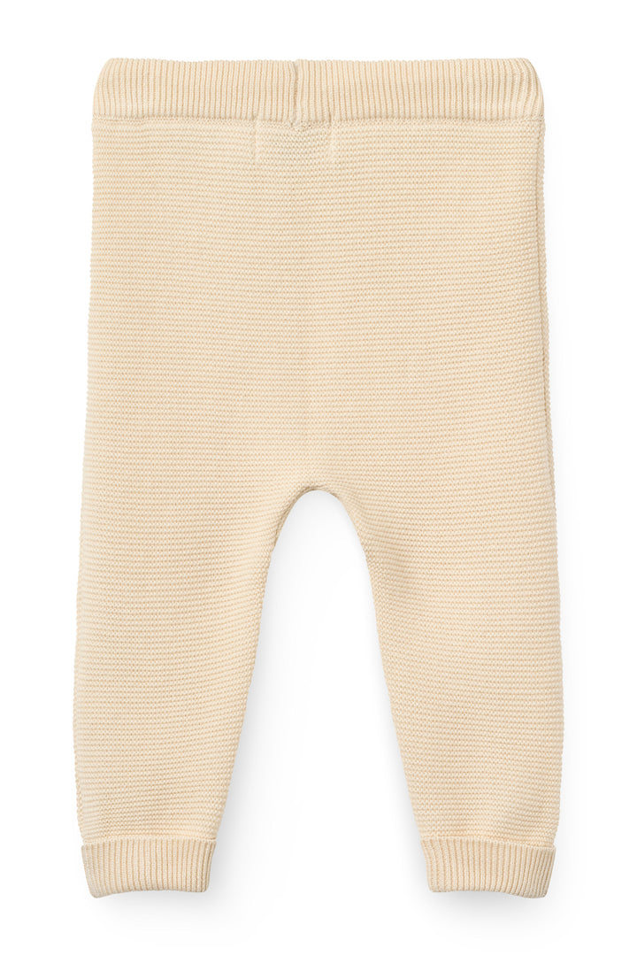 Cotton Knitted baby pants - CREAM