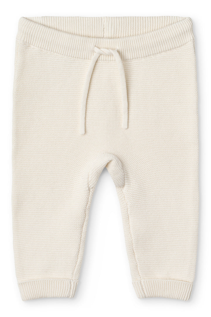 Cotton Knitted baby pants - CREAM