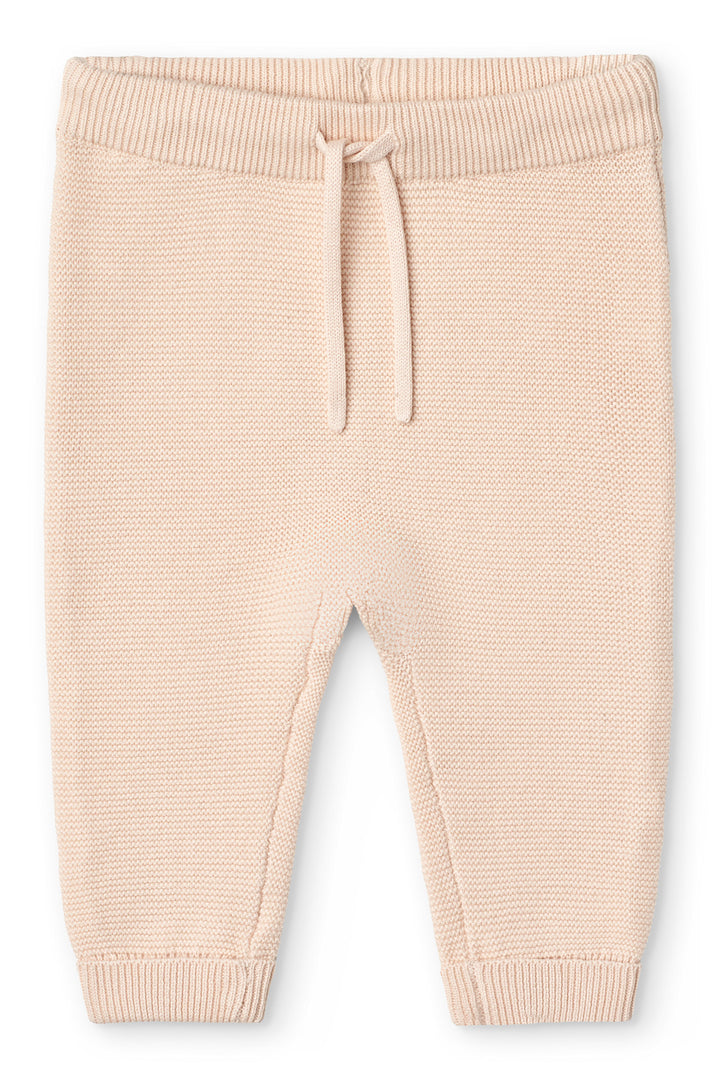Cotton Knitted baby pants - SOFT PINK