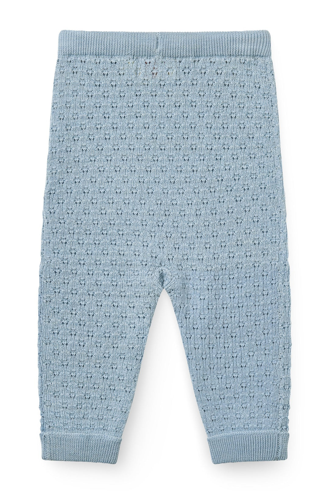 Merino Pattern Baby Leggings - DUSTY BLUE