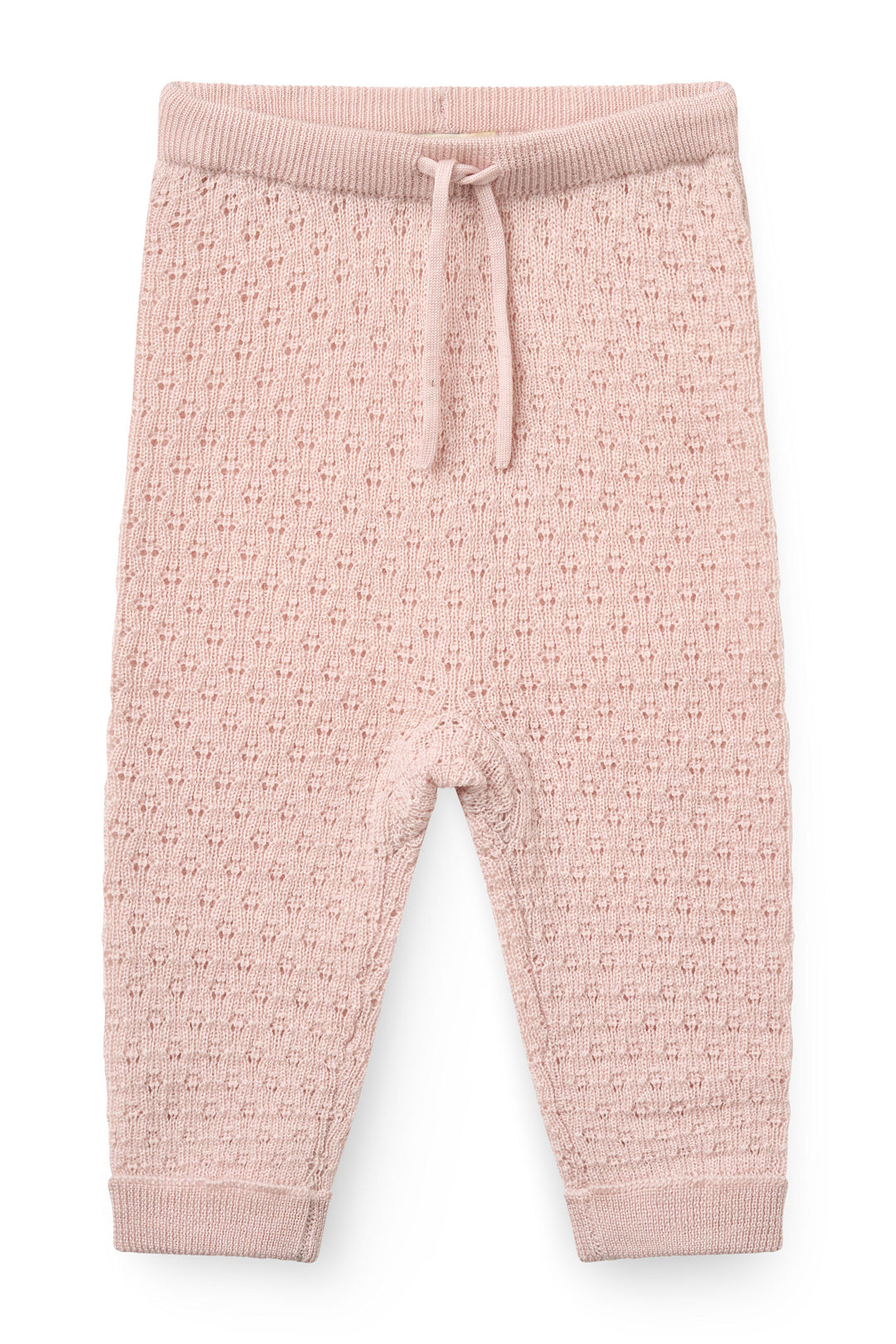 Merino Pattern Baby Leggings - SOFT PINK
