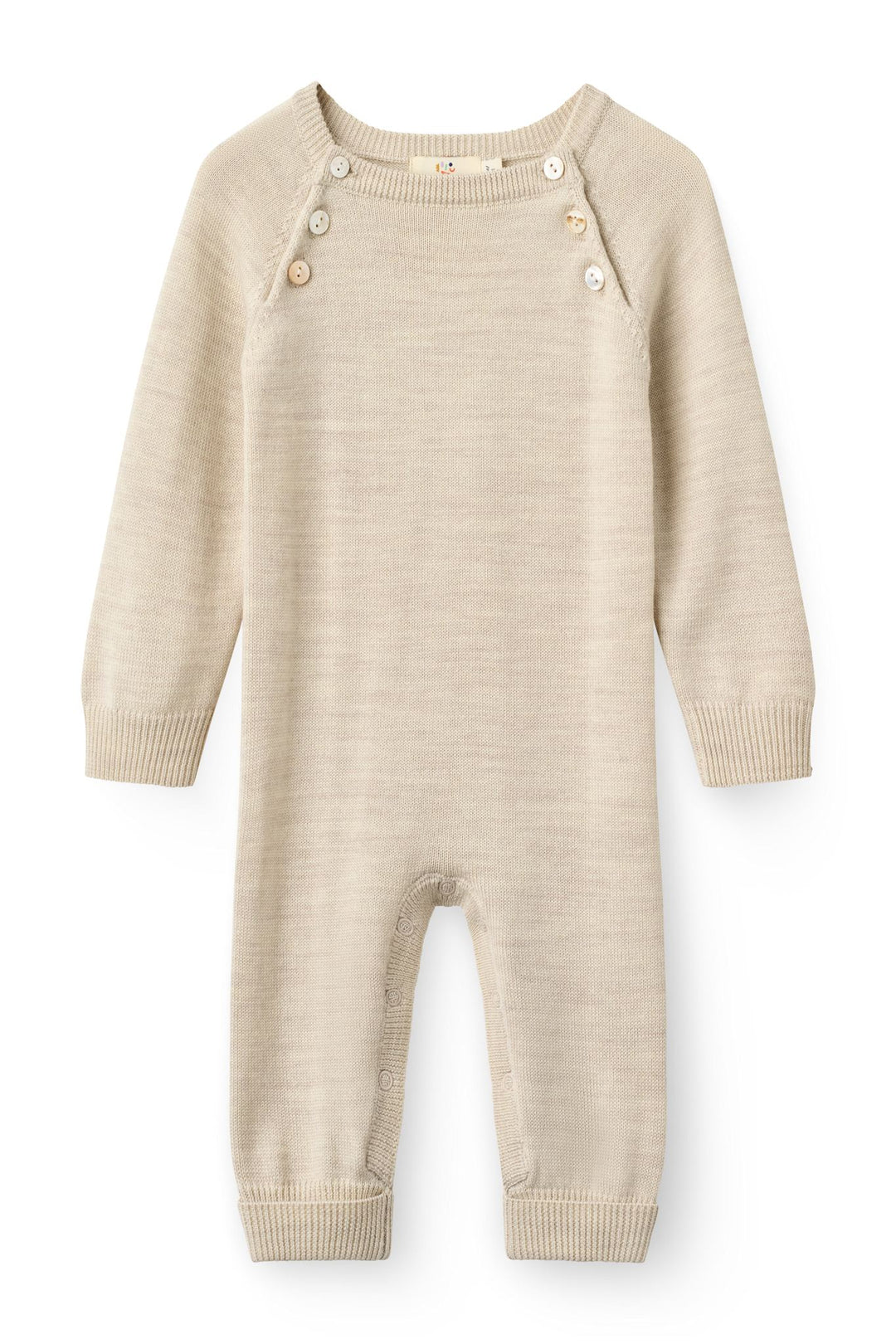 Classic Merino Full Body - Pale Cream Melange