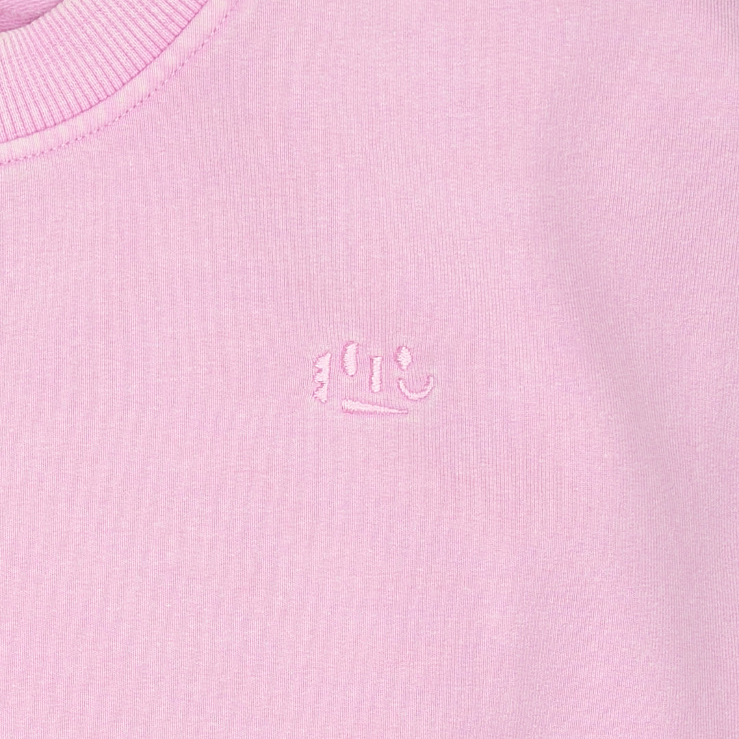 CLASSIC SWEATSHIRT W. LOGO EMB. - SYRINGA