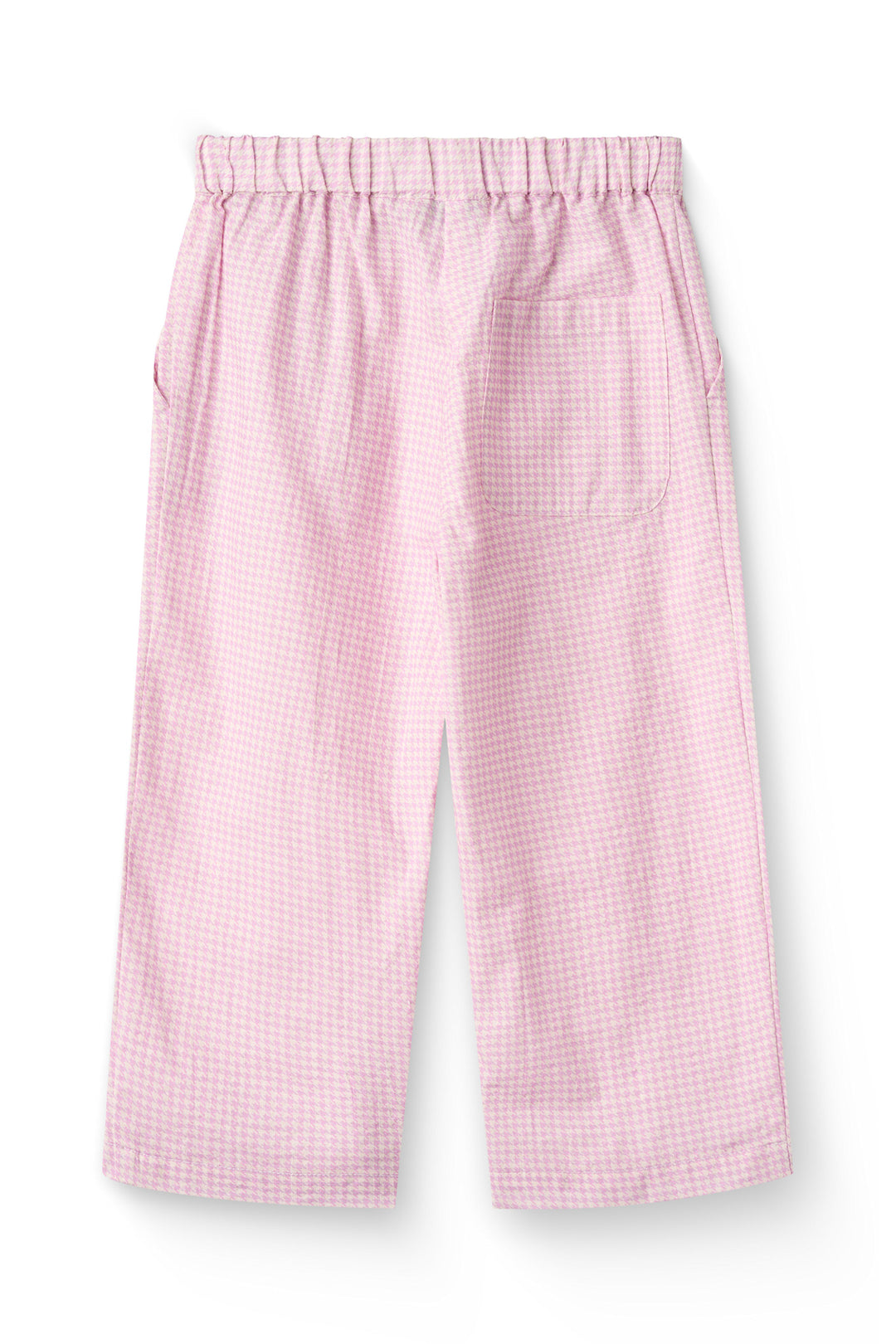 HOUNDSTOOTH PANT W. ADJ WAIST - SYRINGA COMB
