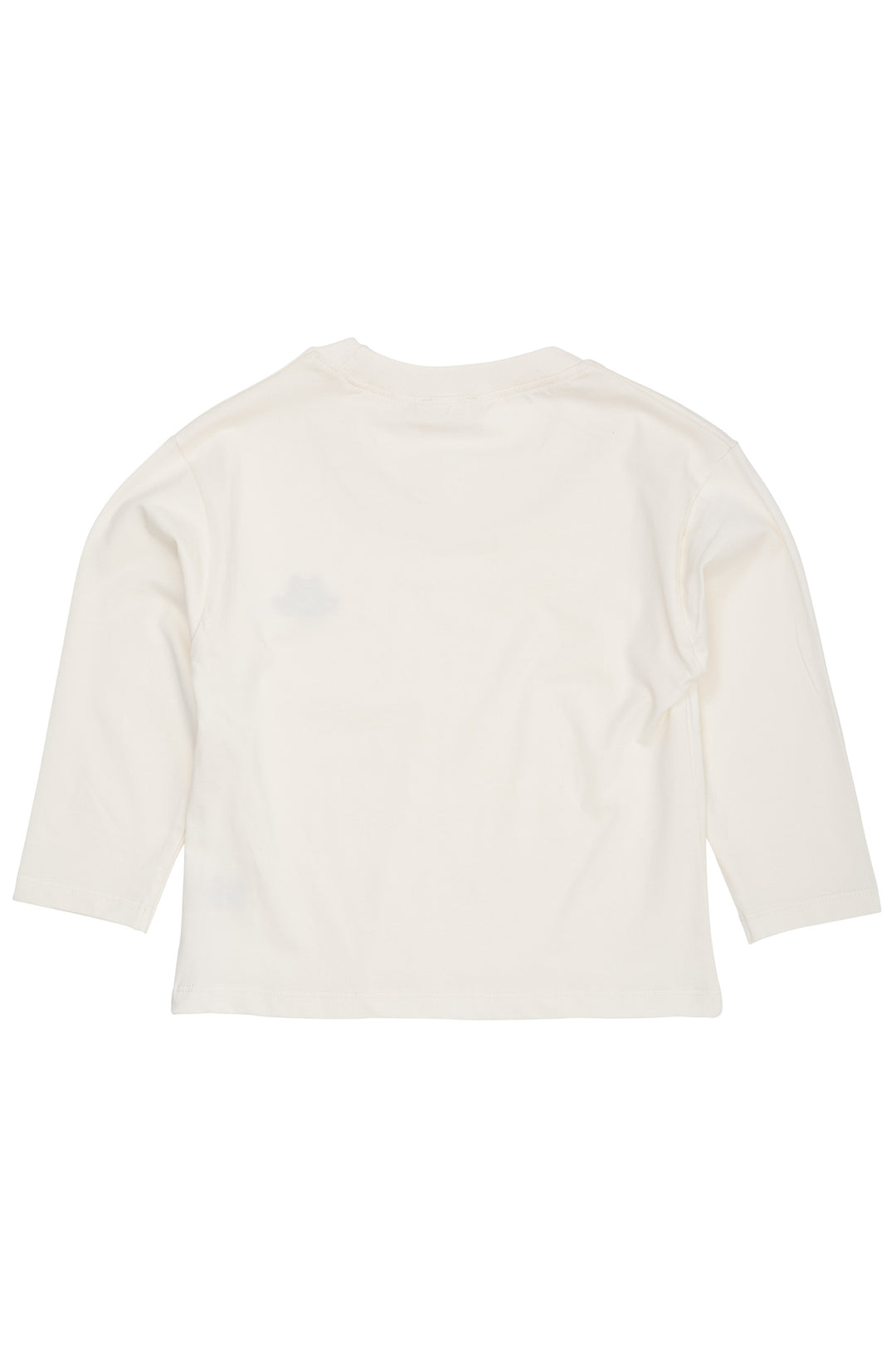 LS T-SHIRT W. RED COWBOY HAT - CREAM