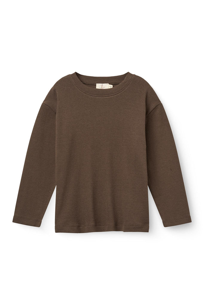 T-shirt à col rond en coton - Tough Cotton™ - Marron - Homme