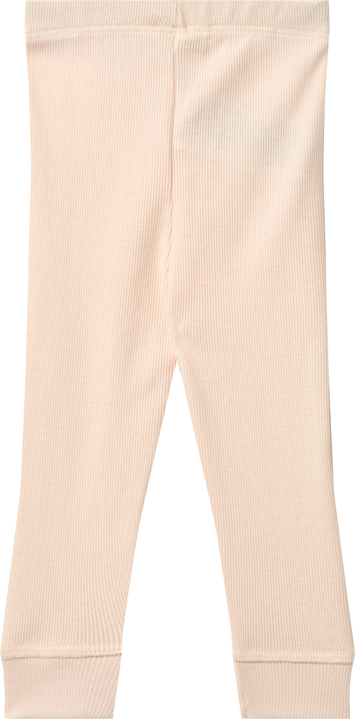 MODAL RIB LEGGINGS - DUSTY ROSE