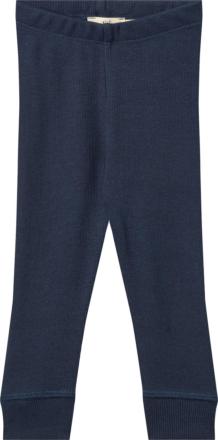 MODAL RIB LEGGINGS - NAVY