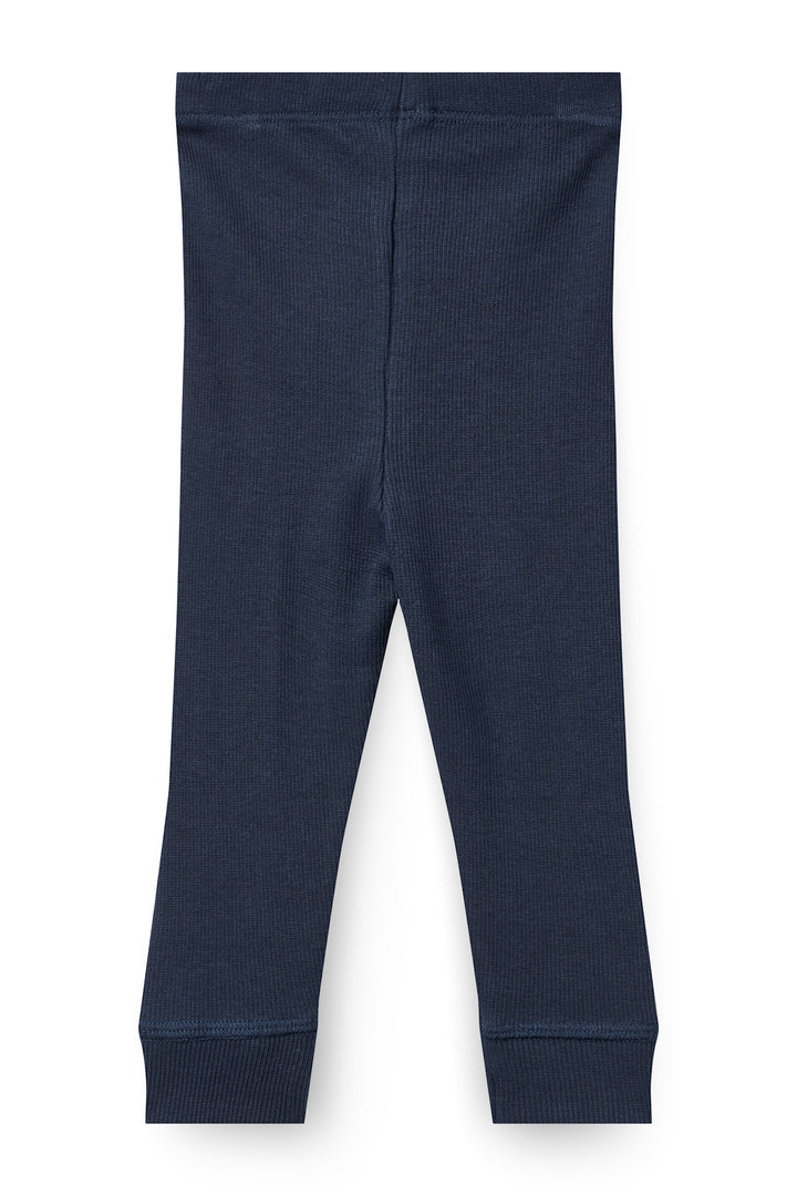 MODAL RIB LEGGINGS - NAVY