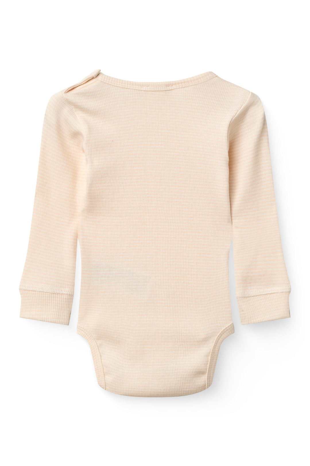 MODAL RIB LS BODY - DUSTY ROSE/CREAM STRIPE