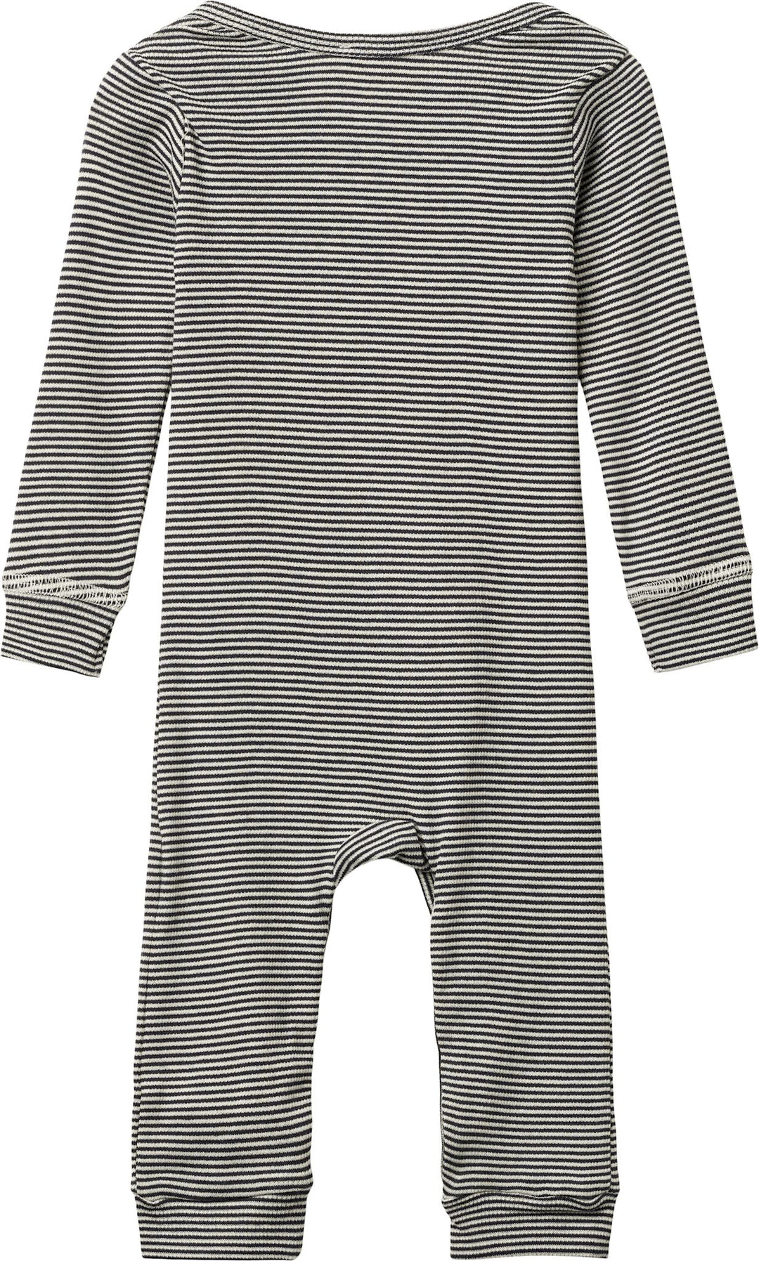 MODAL FULL BODY ROMPER - NAVY/CREAM STRIPE