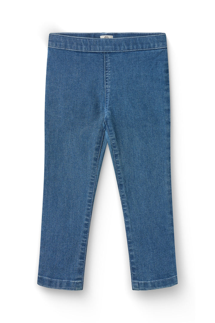 JEGGINGS SLIM FIT - SUPER STRETCH - LT BLUE INDIGO WASHED