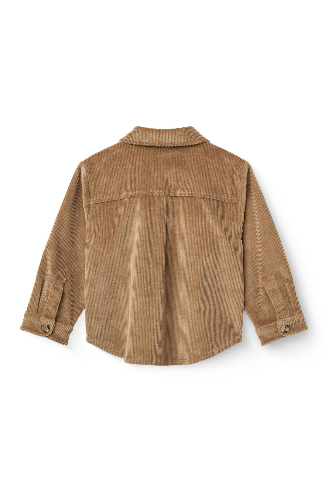Corduroy Overshirt - BROWN