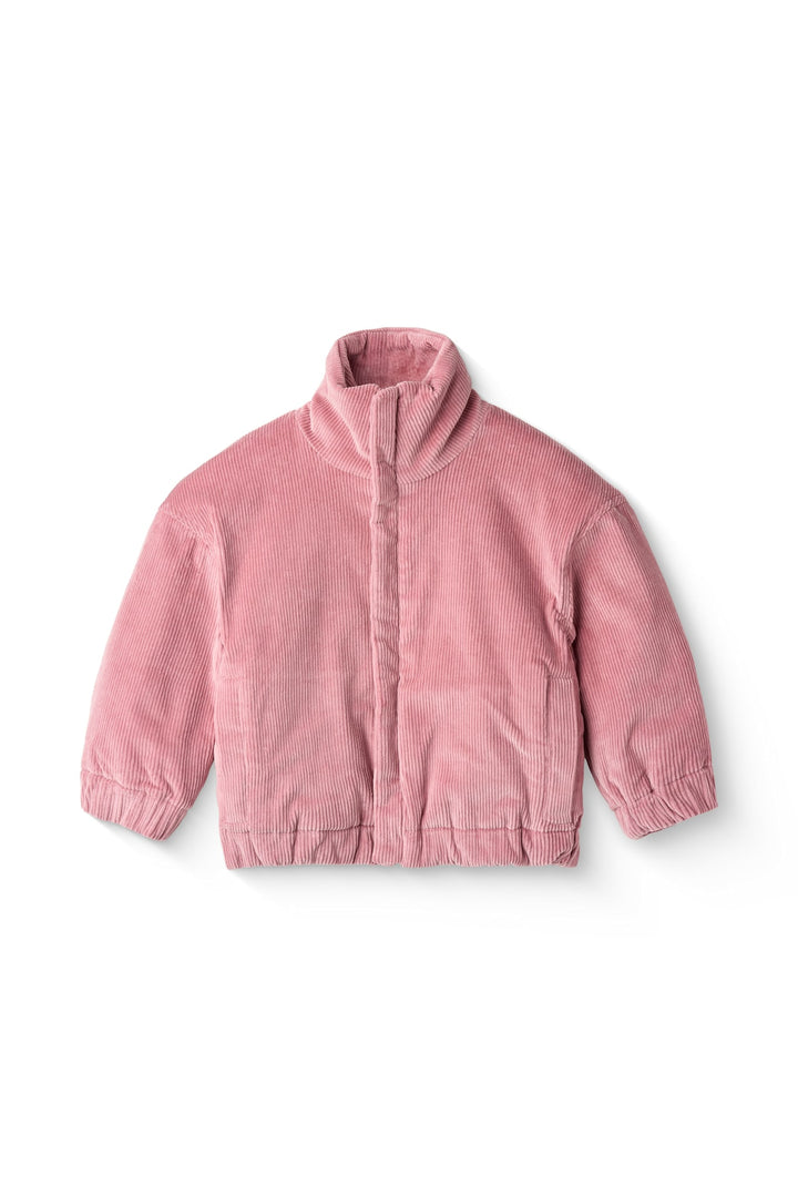 CORDUROY BUMPER JACKET - ROSE COMB