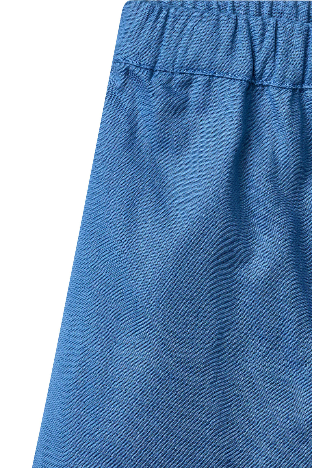 PAJAMA SHORTS W. EMB. - OCEAN BLUE