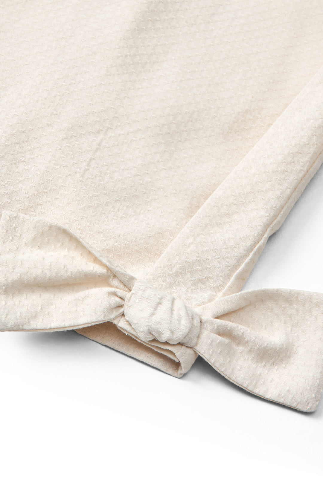 BOW PANTS - CREAM