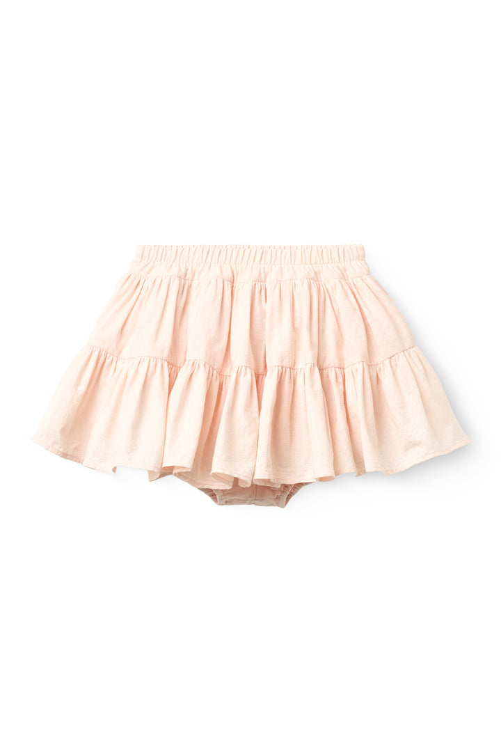 SKIRT W. TULLE LINING - DUSTY ROSE