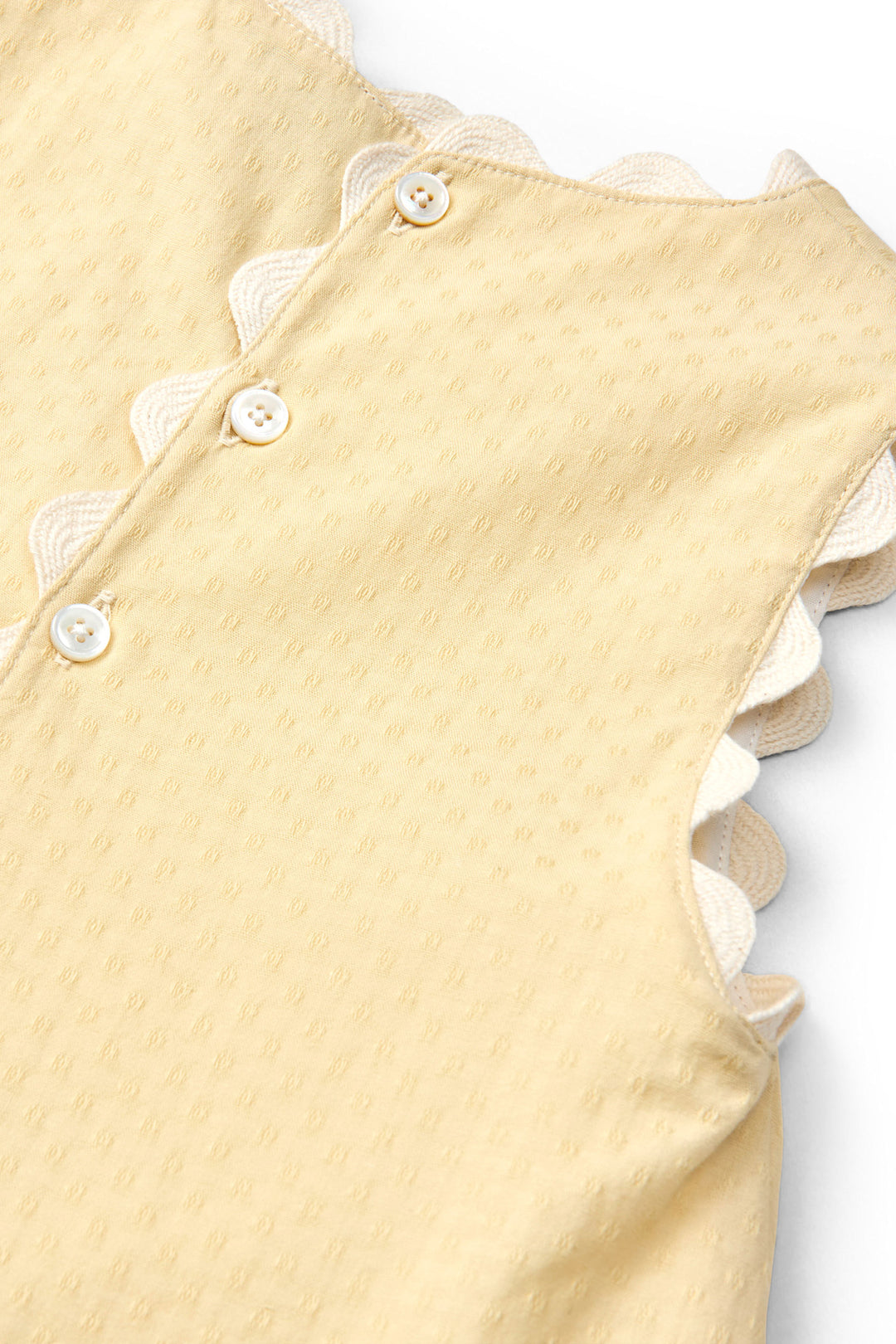 DECO TOP & SHORTS SET - PALE YELLOW COMB.