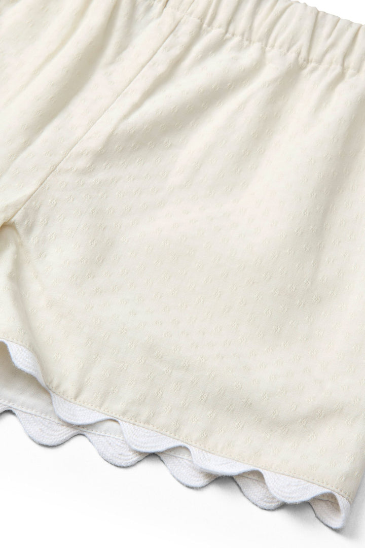 DECO TOP & SHORTS SET - CREAM COMB.