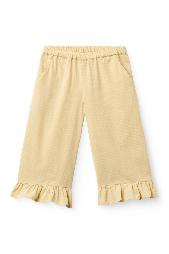 PANTS 3/4 - PALE YELLOW