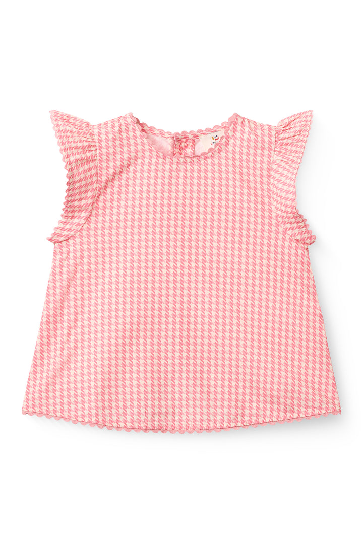 HOUNDSTOOTH DECO SET - PINK HOUNDSTOOTH MINI