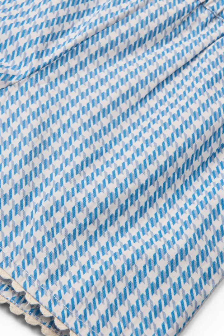 HOUNDSTOOTH DECO SET - BLUE HOUNDSTOOTH MINI