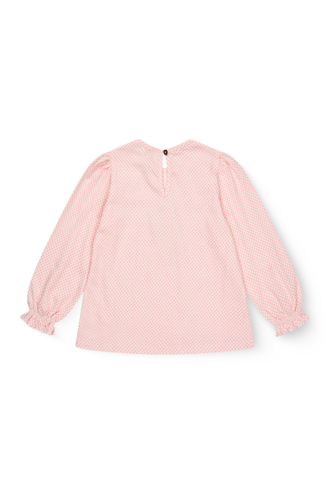 CREPE LS BLOUSE - PINK COMB.