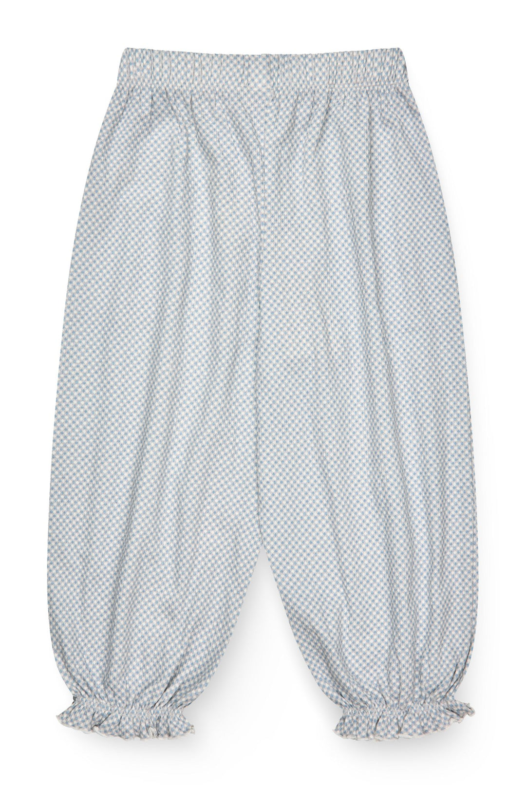 CREPE PANTS - DUSTY BLUE COMB.