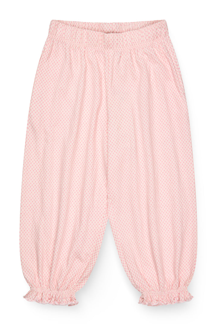 CREPE PANTS - PINK COMB.