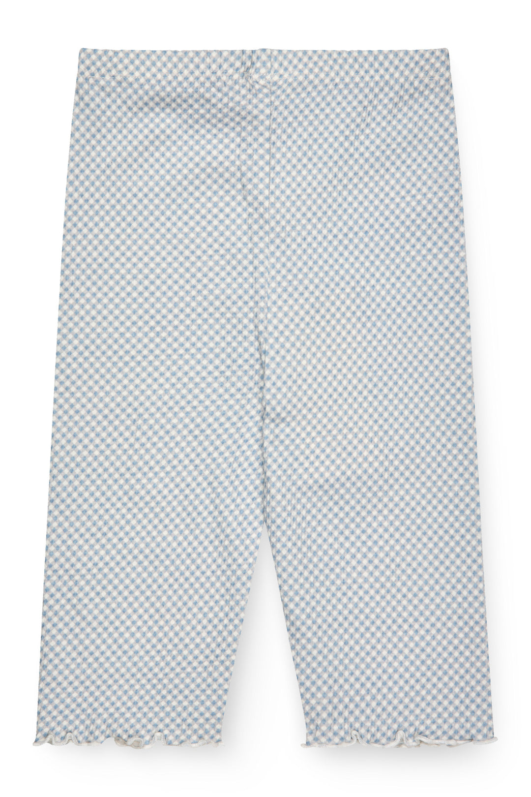 CREPE 3/4 LEGGINGS - DUSTY BLUE COMB.