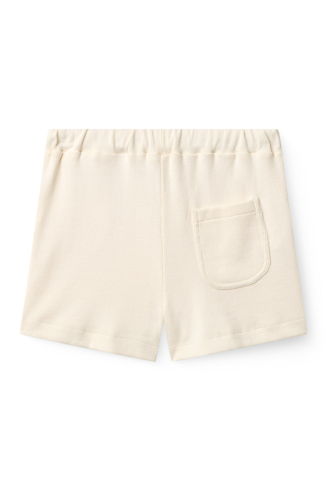 MODAL RIB SHORTS - CREAM