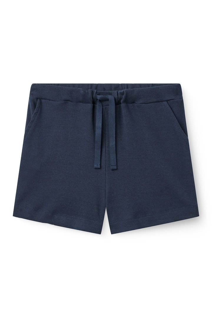 MODAL RIB SHORTS - NAVY