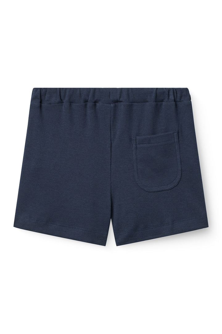 MODAL RIB SHORTS - NAVY