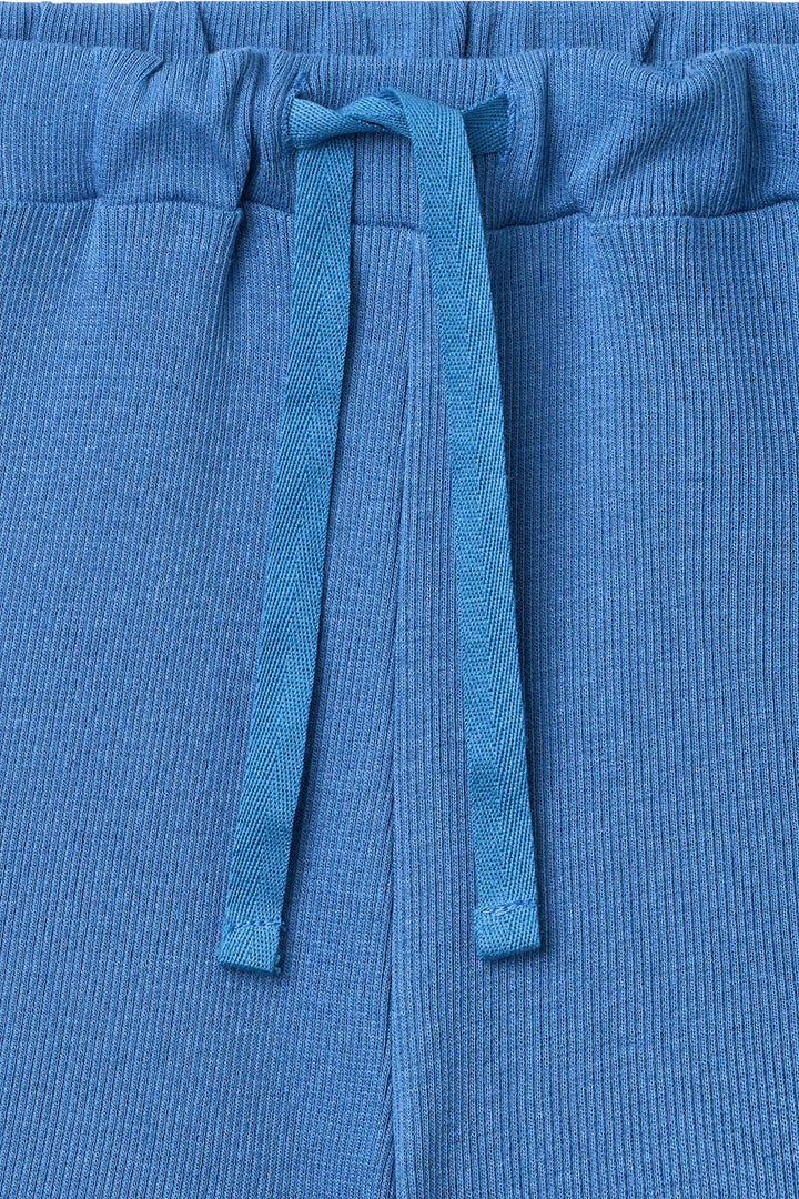 MODAL RIB SHORTS - SHARP BLUE