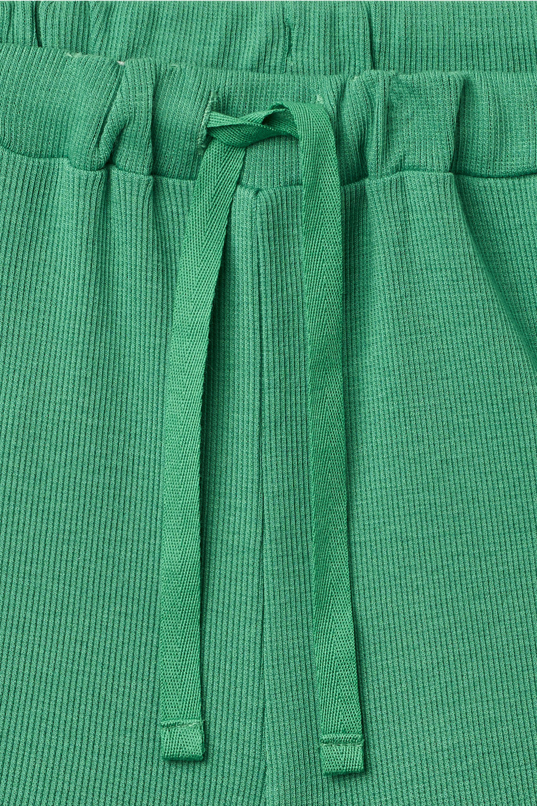 MODAL RIB SHORTS - SHARP GREEN