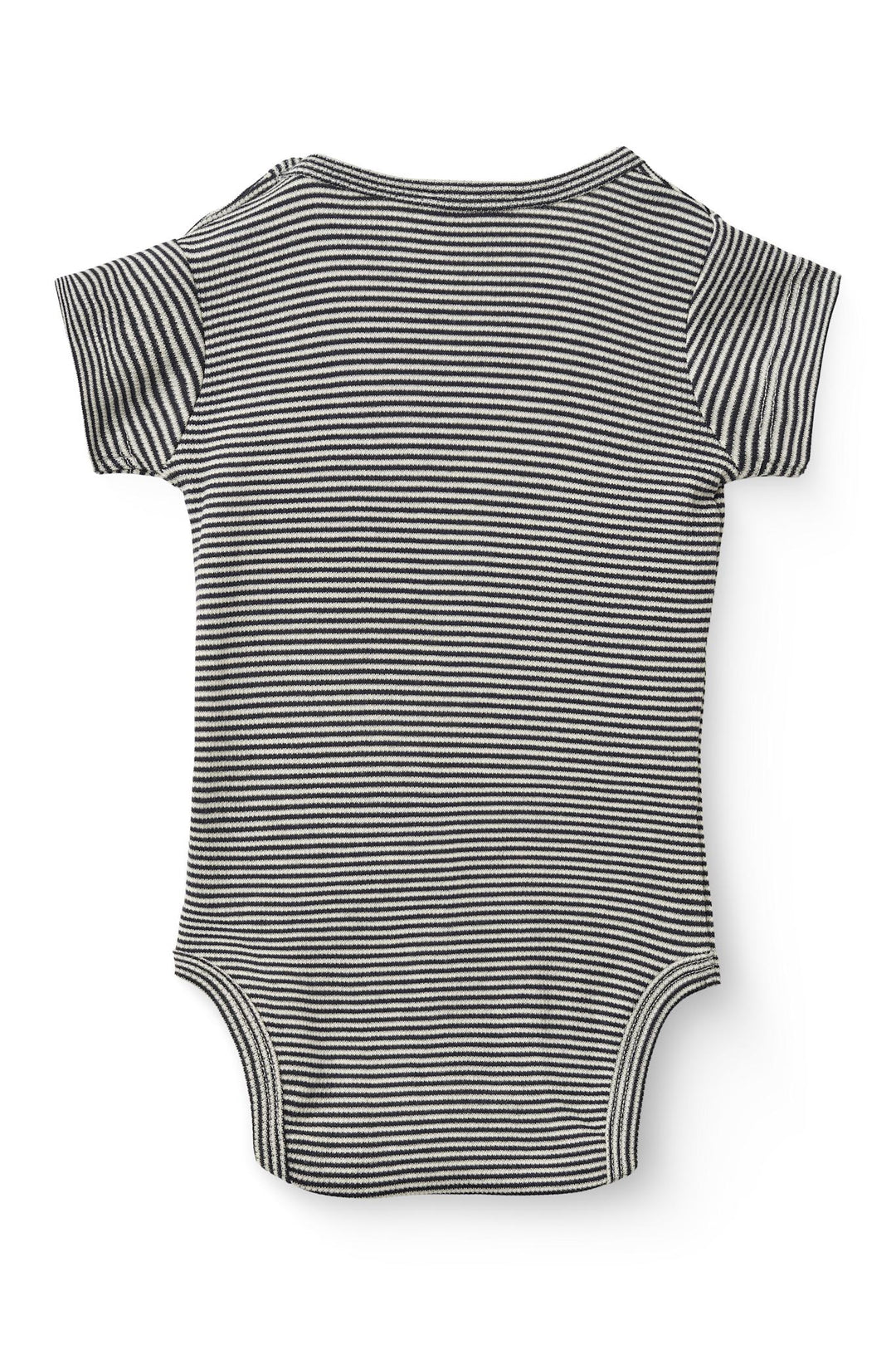 Stripe Modal RIb SS Body - Navy Stripe