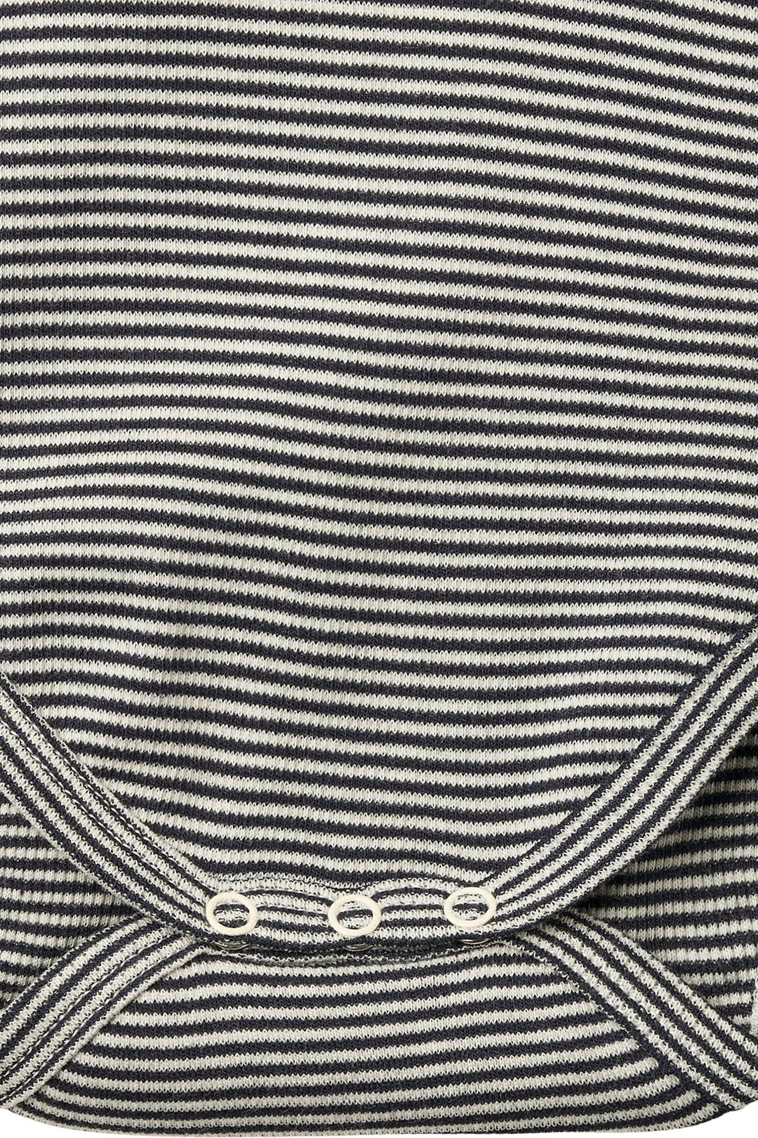 Stripe Modal RIb SS Body - Navy Stripe
