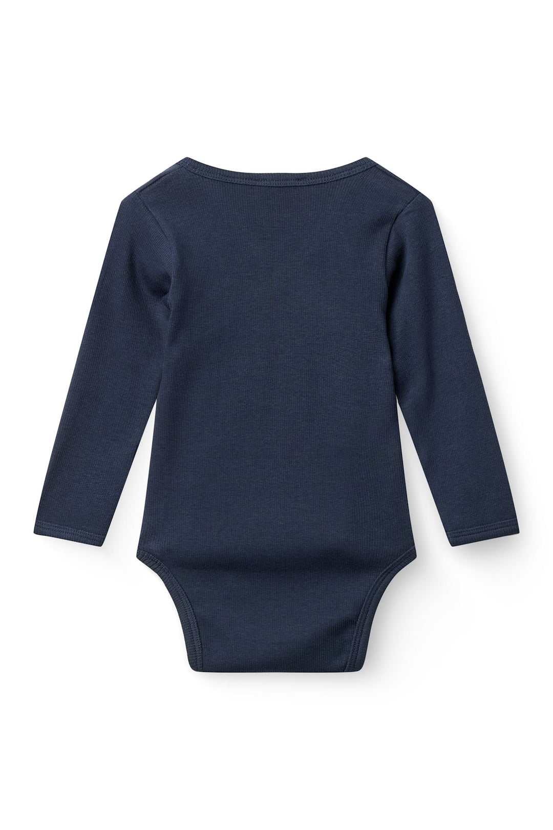 Modal Rib Cross Over Body w. Ls - Navy