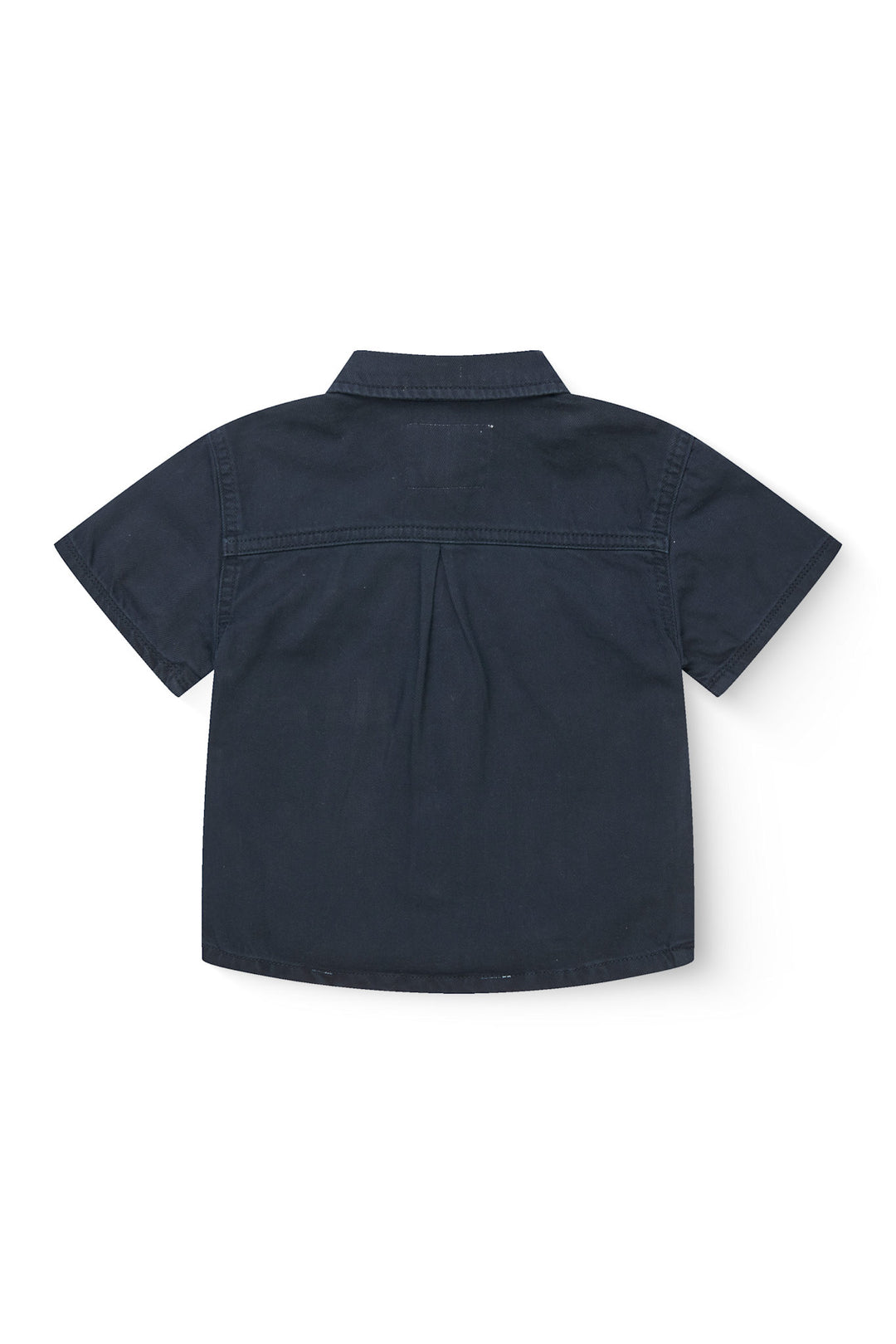 Twill Safari Shirt SS - Navy