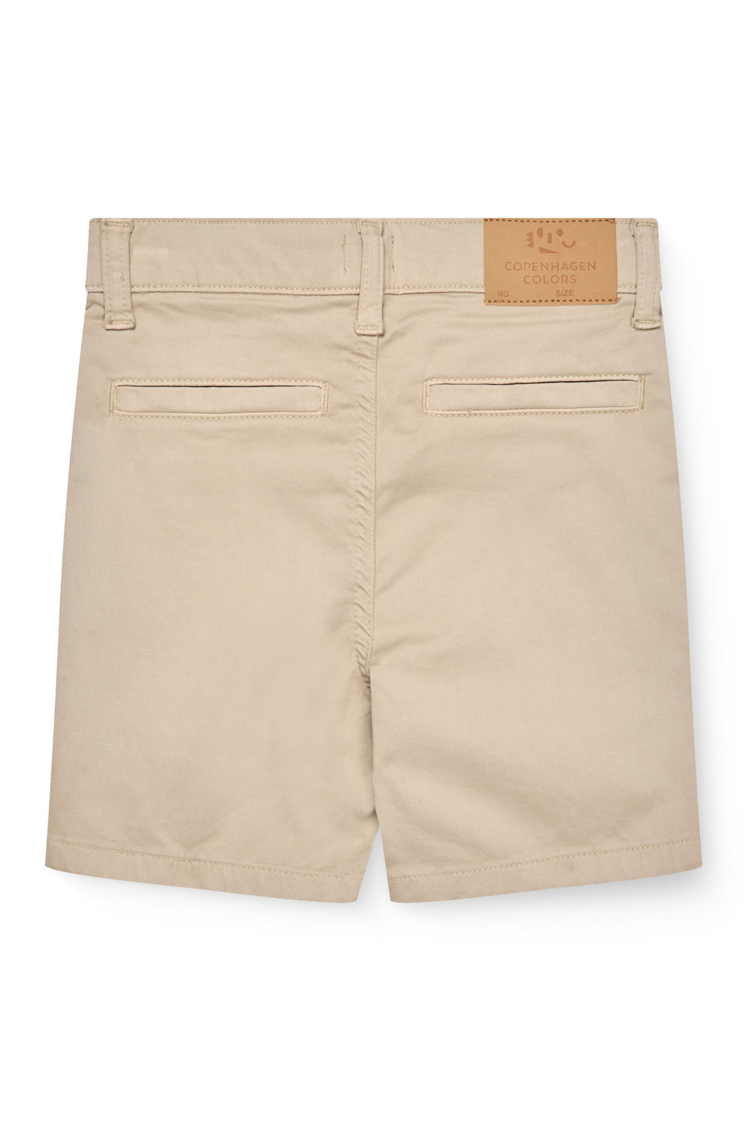 TWILL SHORTS W. CUFF - BEIGE