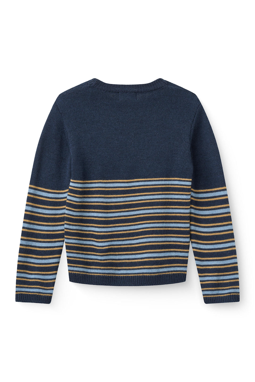 Striped Merino Sweater - Navy Comb.