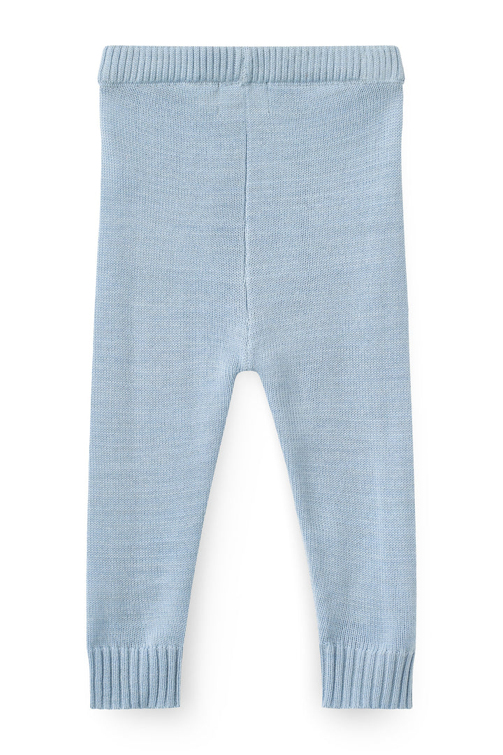 Classic Merino Baby Set - Dusty Blue